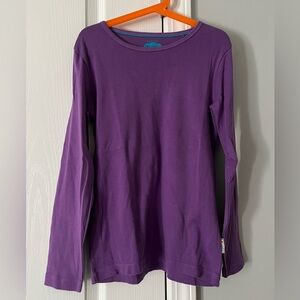Frugi Purple Long Sleeve Top